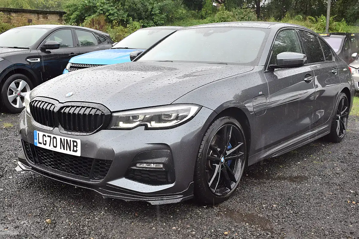 Used 2020 BMW 330e M Sport Grey - Interior and Exterior details 6