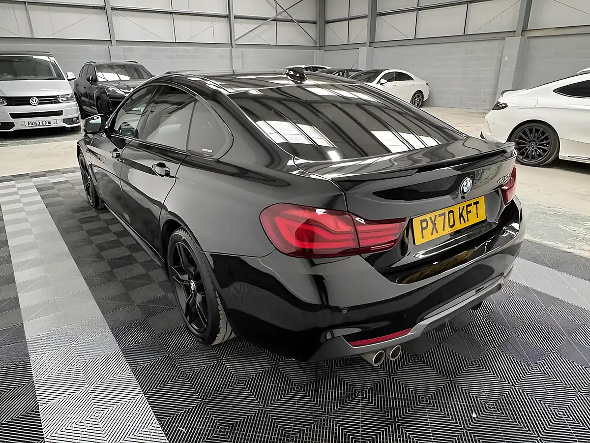Used 2020 BMW 4 Series Gran Coupe M Sport Black - Interior and Exterior details 8