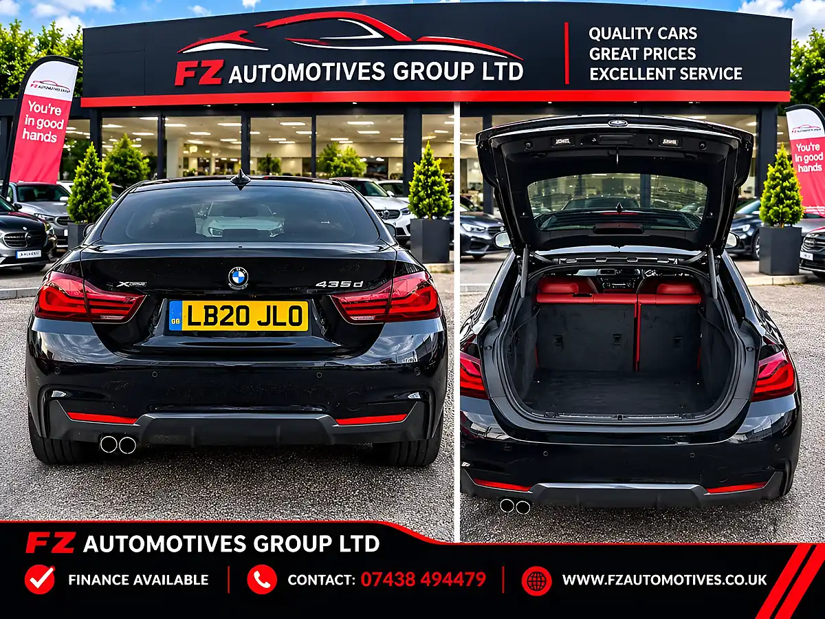 Used 2020 BMW 4 Series Gran Coupe M Sport Black - Interior and Exterior details 14