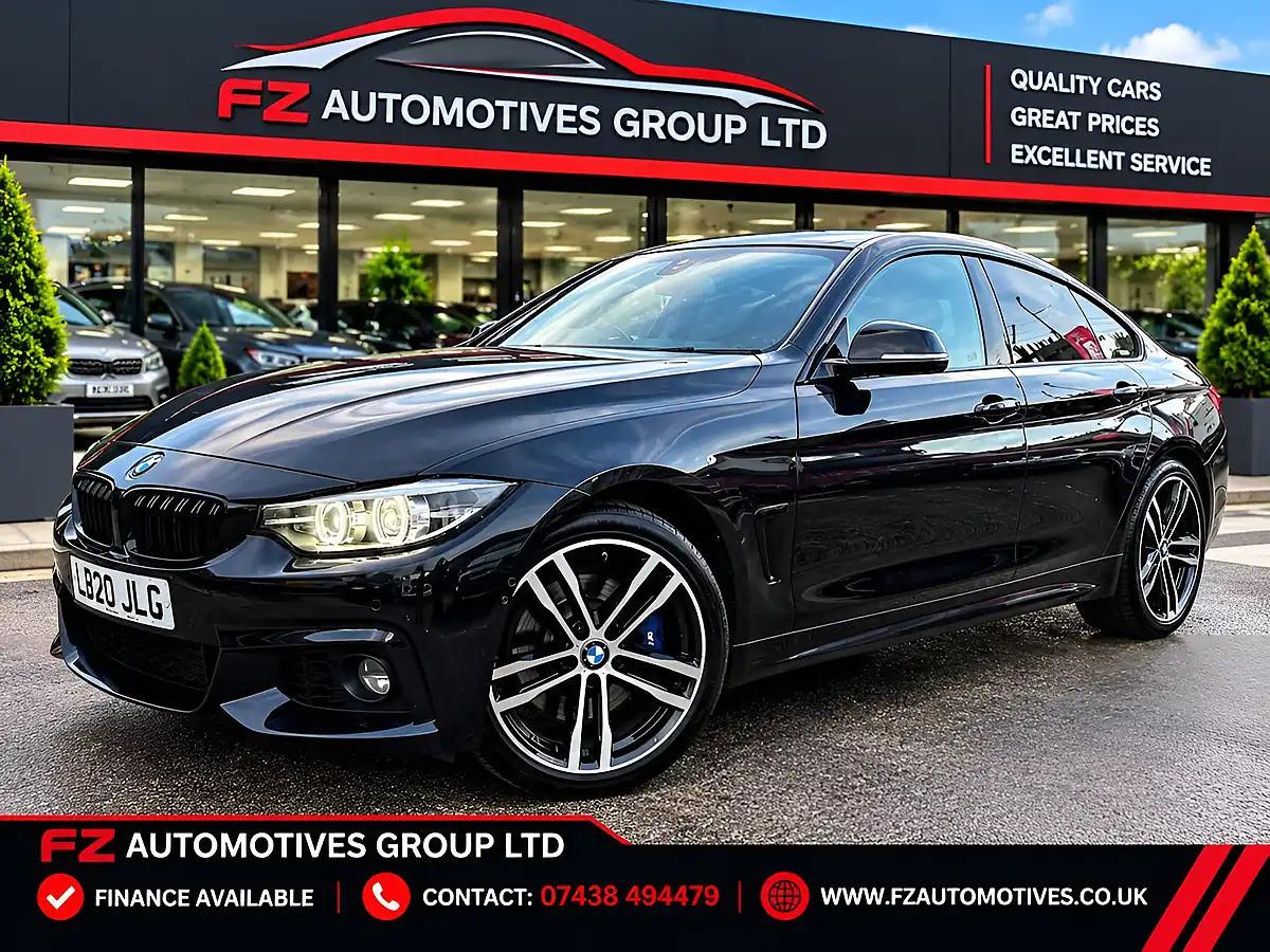 Used 2020 BMW 4 Series Gran Coupe M Sport Black - Interior and Exterior details 4