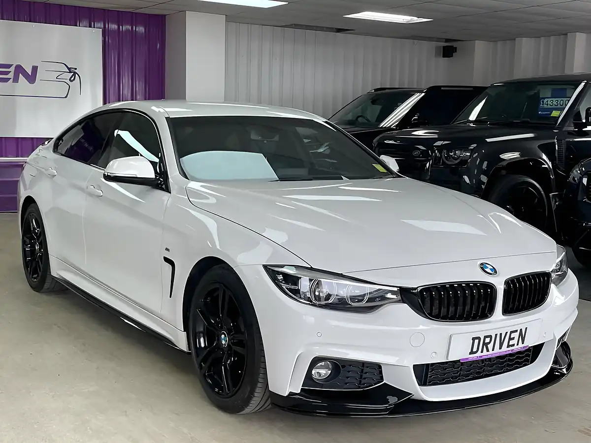 Used 2020 BMW 4 Series Gran Coupe M Sport White - Interior and Exterior details 5