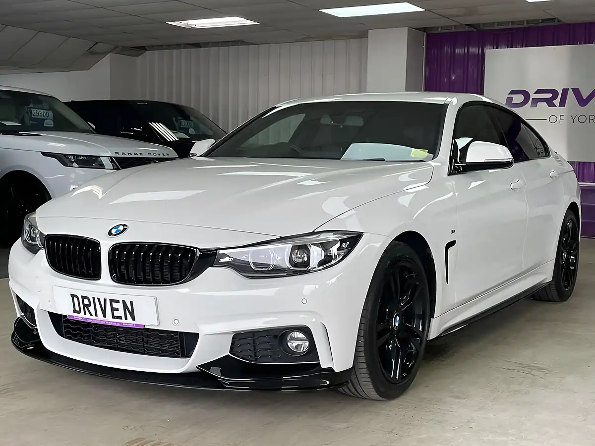 Used 2020 BMW 4 Series Gran Coupe M Sport White - Interior and Exterior details 7