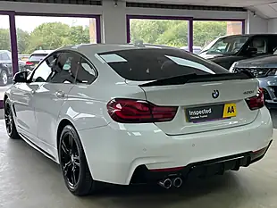 Used 2020 BMW 4 Series Gran Coupe M Sport White - Interior and Exterior details 8