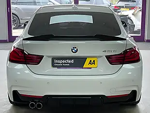 Used 2020 BMW 4 Series Gran Coupe M Sport White - Interior and Exterior details 9