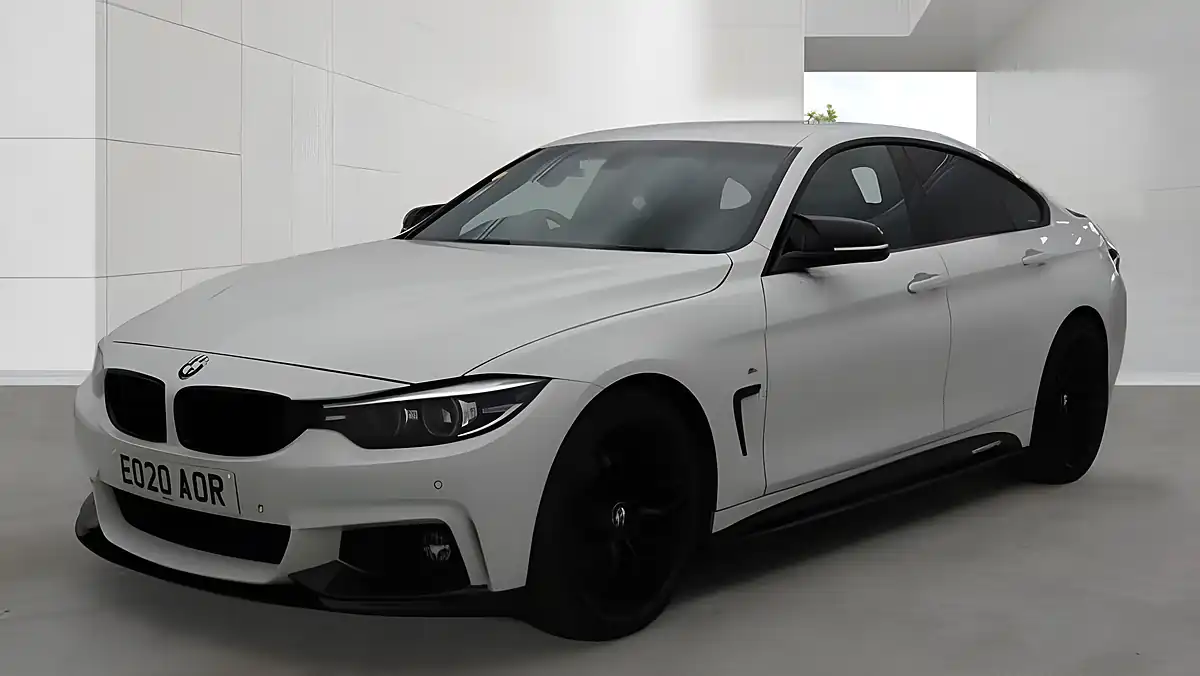 Used 2020 BMW 4 Series Gran Coupe M Sport White - Interior and Exterior details 2