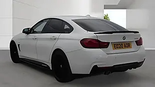Used 2020 BMW 4 Series Gran Coupe M Sport White - Interior and Exterior details 3