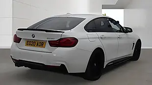 Used 2020 BMW 4 Series Gran Coupe M Sport White - Interior and Exterior details 4