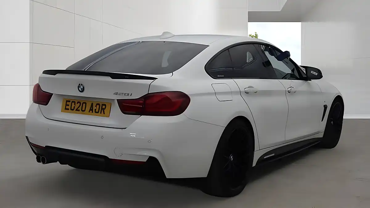 Used 2020 BMW 4 Series Gran Coupe M Sport White - Interior and Exterior details 4