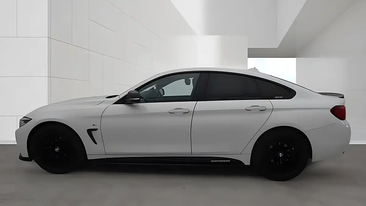 Used 2020 BMW 4 Series Gran Coupe M Sport White - Interior and Exterior details 6