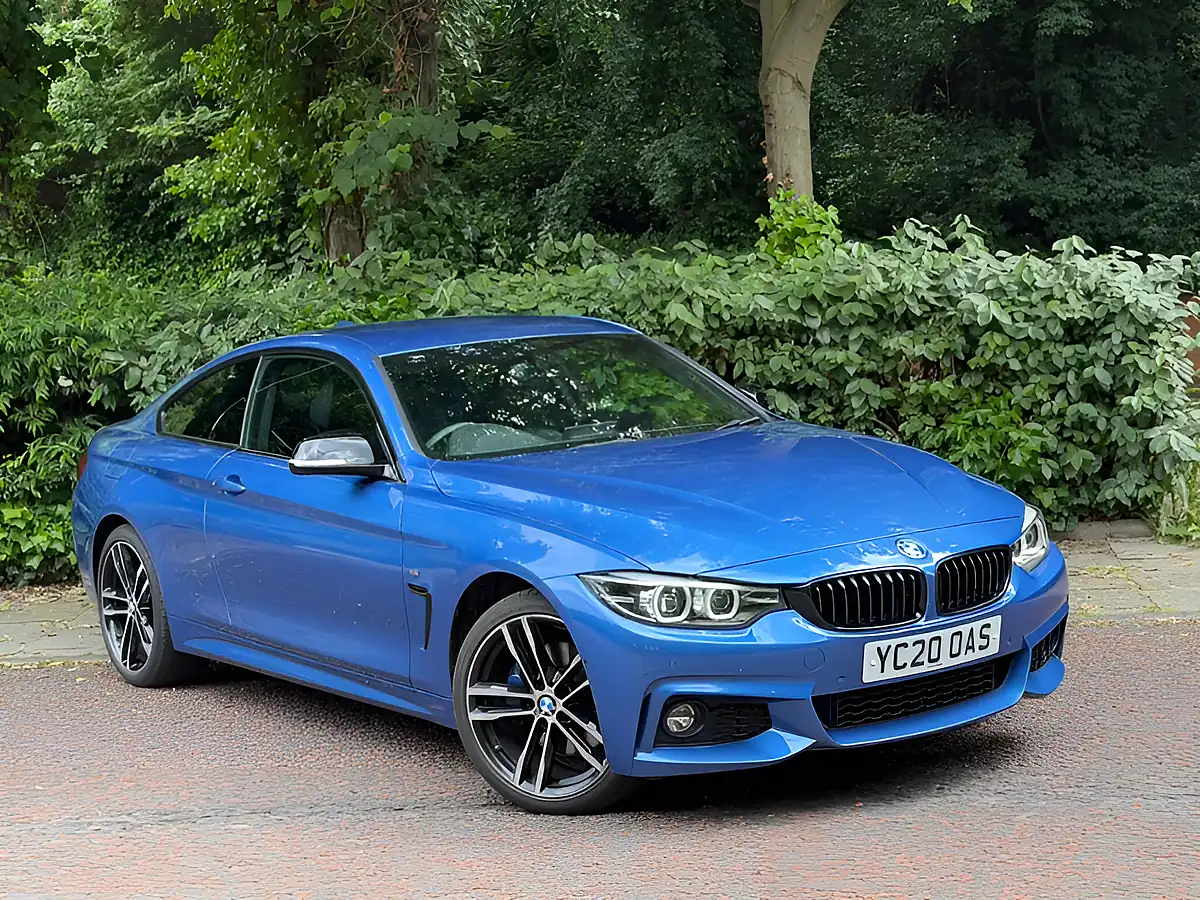 Used 2020 BMW 4 Series M Sport Estoril Blue - Interior and Exterior details 2