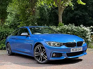 Used 2020 BMW 4 Series M Sport Estoril Blue - Interior and Exterior details 3