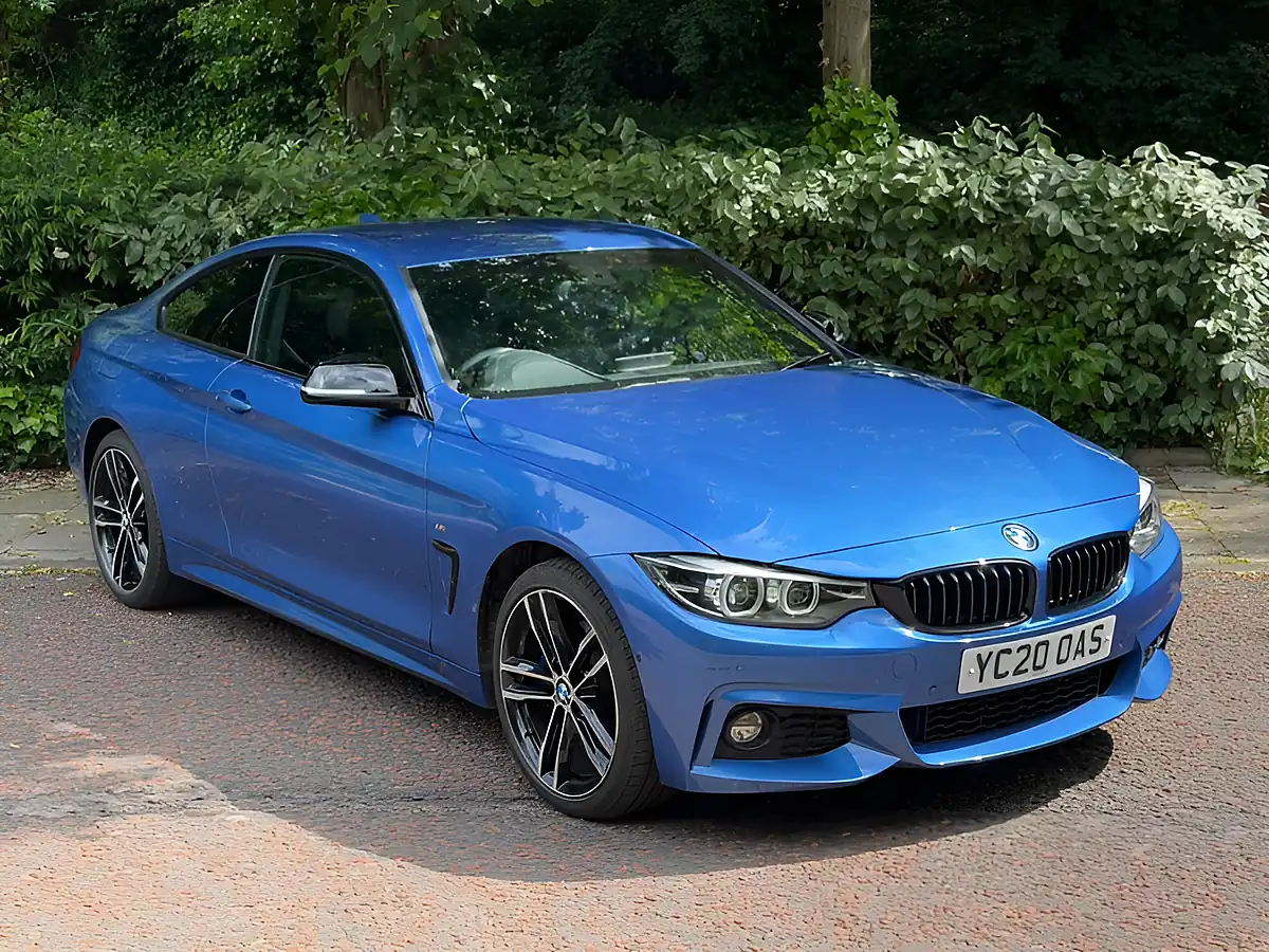 Used 2020 BMW 4 Series M Sport Estoril Blue - Interior and Exterior details 4