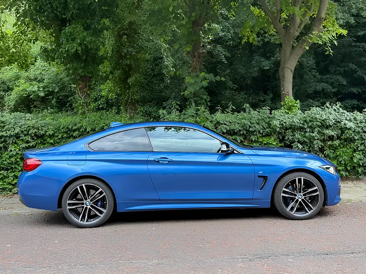 Used 2020 BMW 4 Series M Sport Estoril Blue - Interior and Exterior details 5