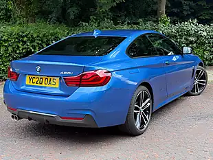 Used 2020 BMW 4 Series M Sport Estoril Blue - Interior and Exterior details 6
