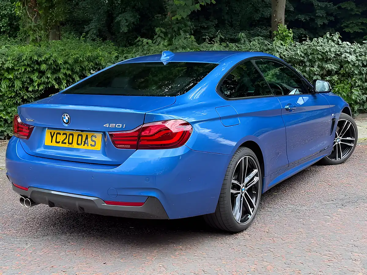 Used 2020 BMW 4 Series M Sport Estoril Blue - Interior and Exterior details 6