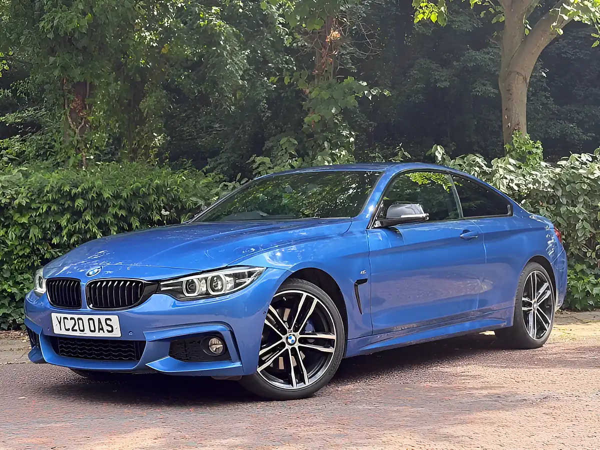 Used 2020 BMW 4 Series M Sport Estoril Blue - Interior and Exterior details 7