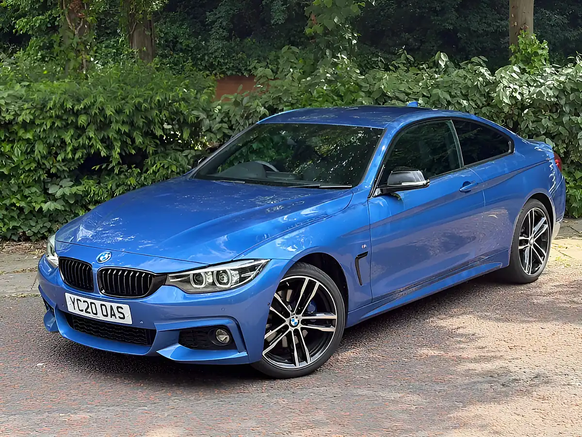 Used 2020 BMW 4 Series M Sport Estoril Blue - Interior and Exterior details 8