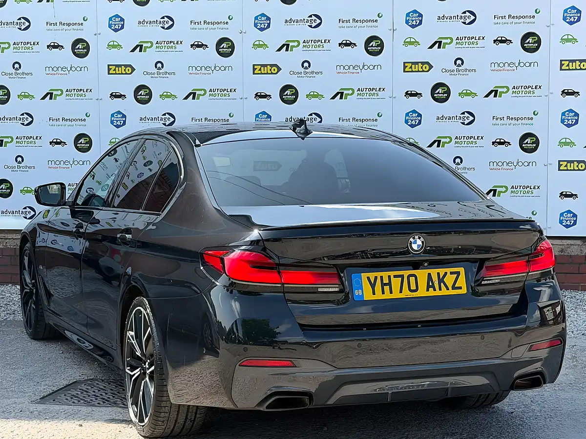 Used 2020 BMW 5 Series M Sport Black - Interior and Exterior details 8