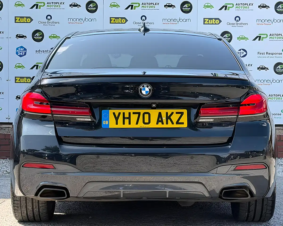 Used 2020 BMW 5 Series M Sport Black - Interior and Exterior details 9