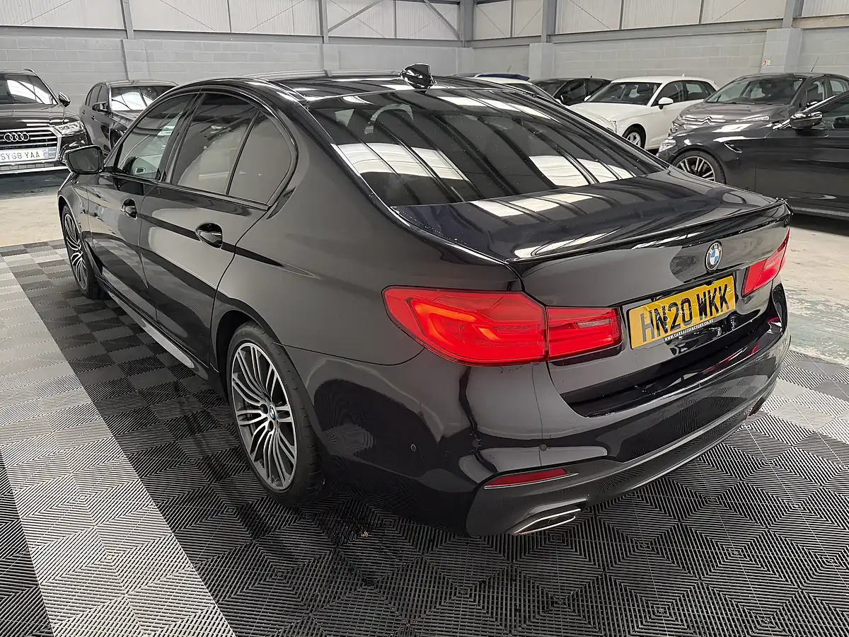 Used 2020 BMW 5 Series M Sport Black - Interior and Exterior details 4