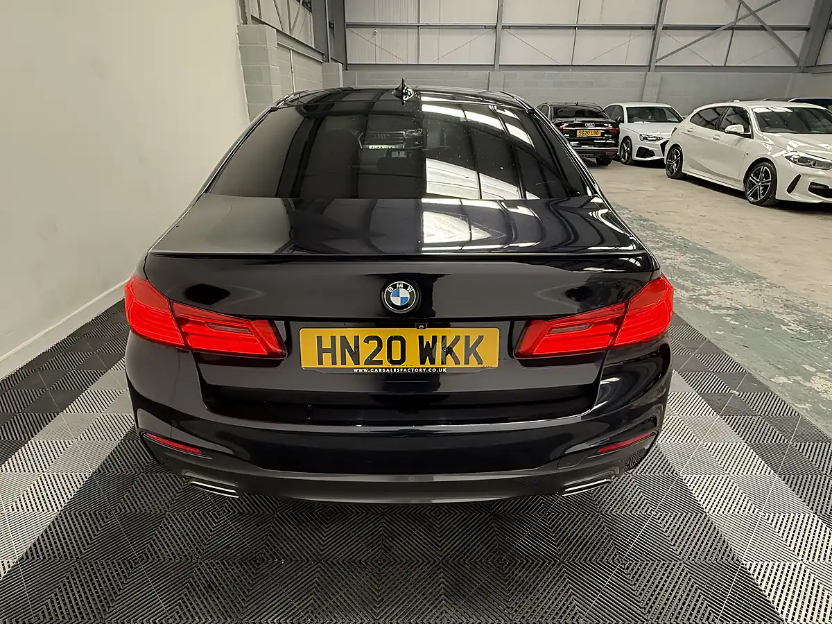 Used 2020 BMW 5 Series M Sport Black - Interior and Exterior details 5