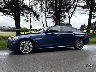 Used 2020 BMW 5 Series M Sport Blue - Interior and Exterior details 14