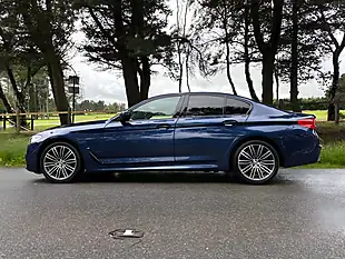Used 2020 BMW 5 Series M Sport Blue - Interior and Exterior details 15