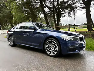 Used 2020 BMW 5 Series M Sport Blue - Interior and Exterior details 2