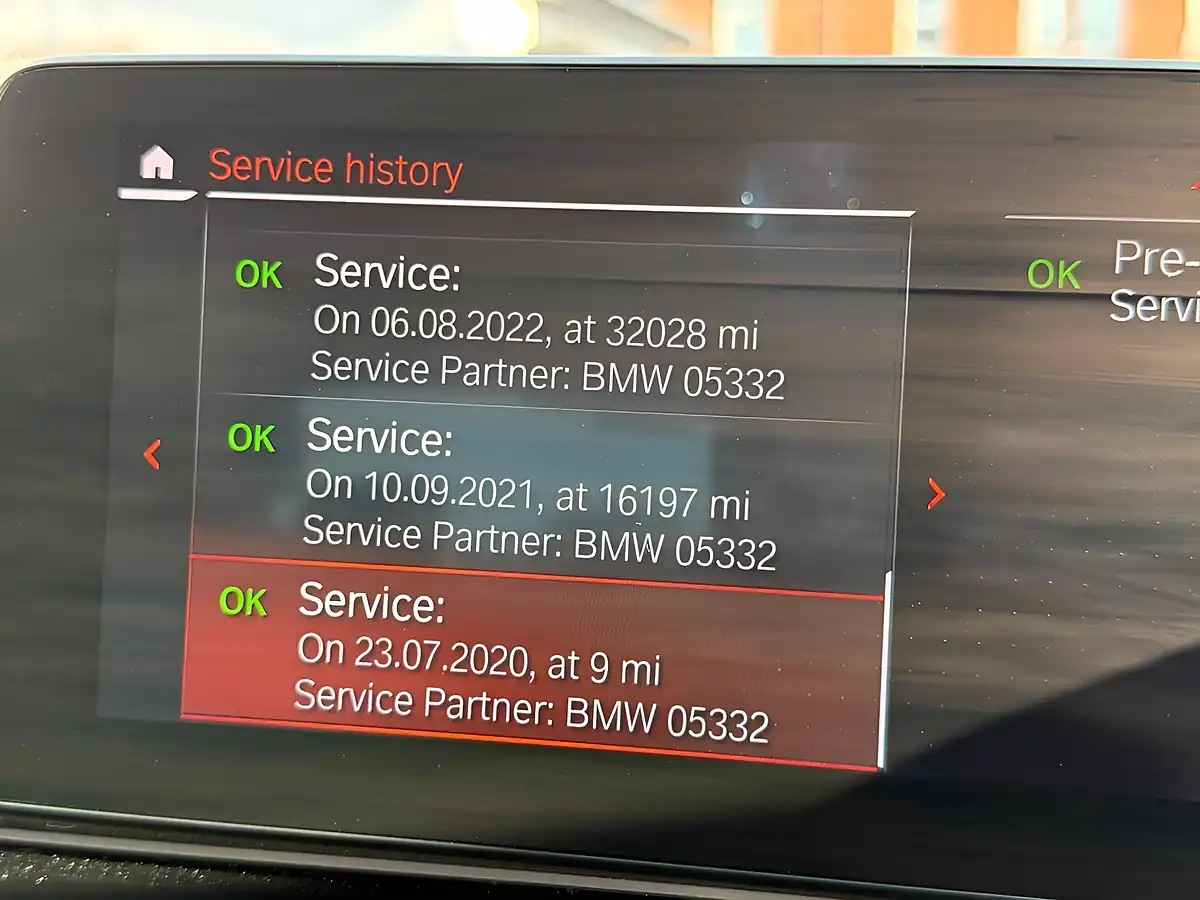 Used 2020 BMW 5 Series M Sport Blue - Interior and Exterior details 14