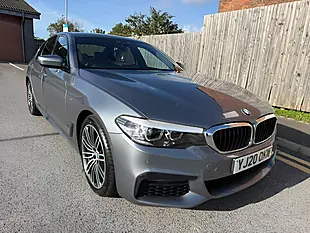 Used 2020 BMW 5 Series M Sport Blue - Interior and Exterior details 2