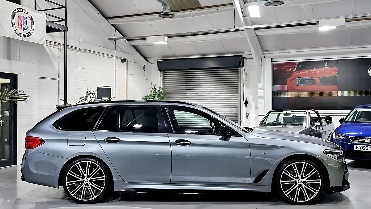 Used 2020 BMW 5 Series M Sport Bluestone - Interior and Exterior details 5