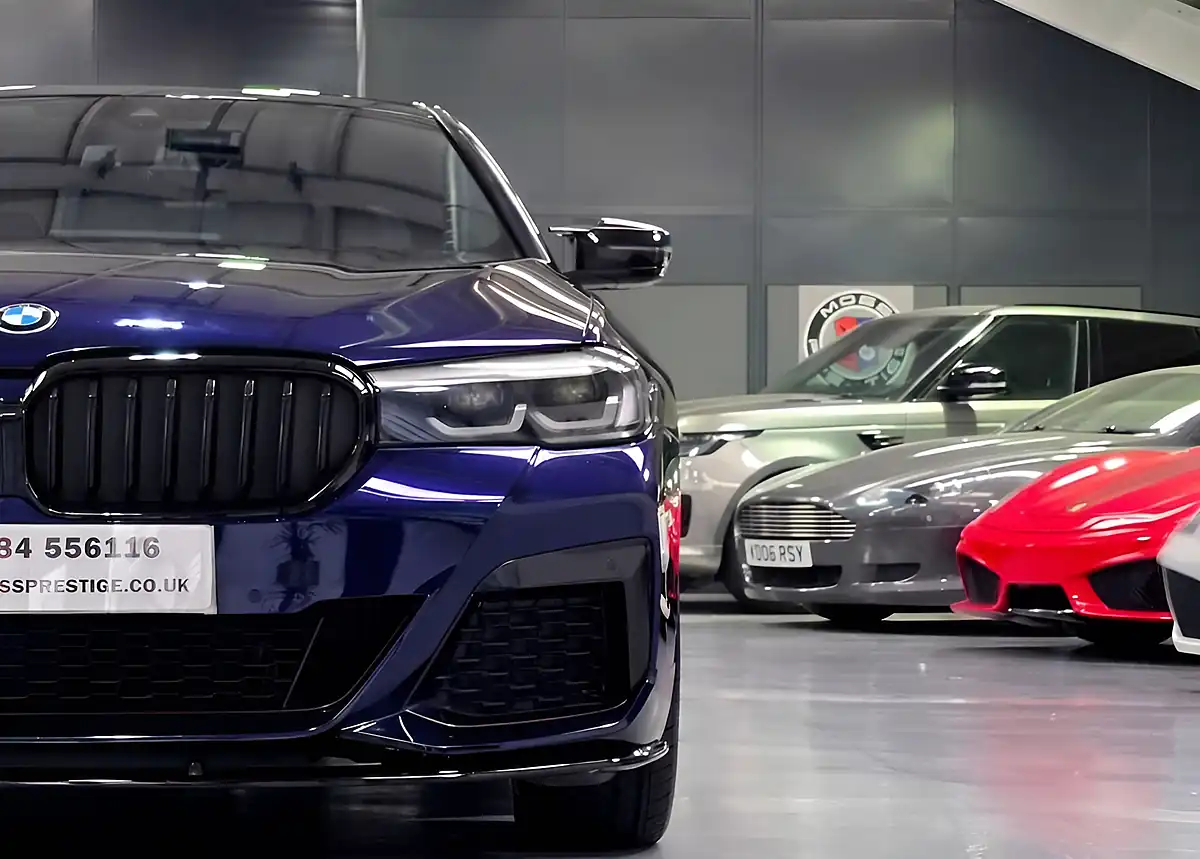 Used 2020 BMW 5 Series M Sport Edition Tanzanite Blue - Interior and Exterior details 11