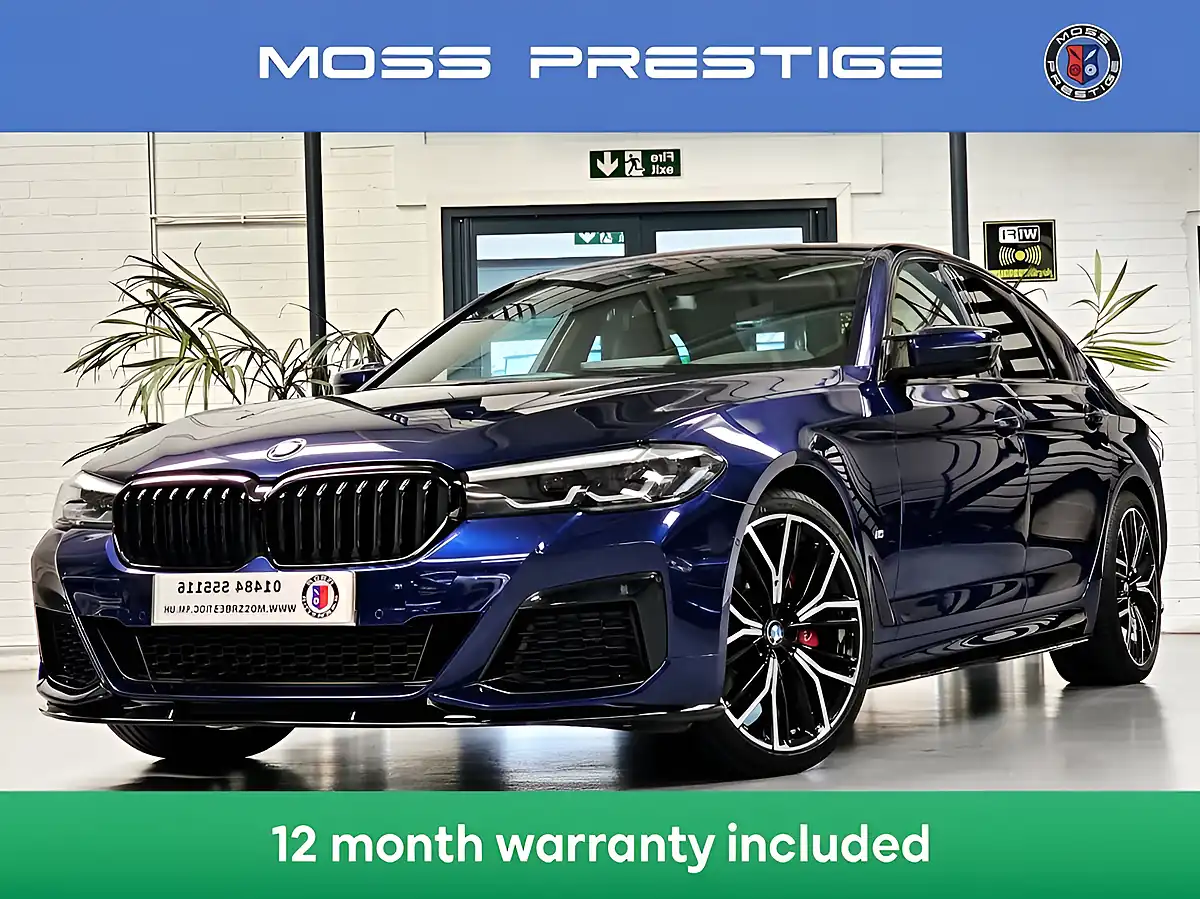 Used 2020 BMW 5 Series M Sport Edition Tanzanite Blue - Interior and Exterior details 3
