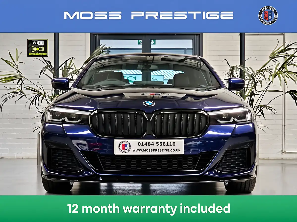 Used 2020 BMW 5 Series M Sport Edition Tanzanite Blue - Interior and Exterior details 4