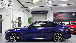 Used 2020 BMW 5 Series M Sport Edition Tanzanite Blue - Interior and Exterior details 6
