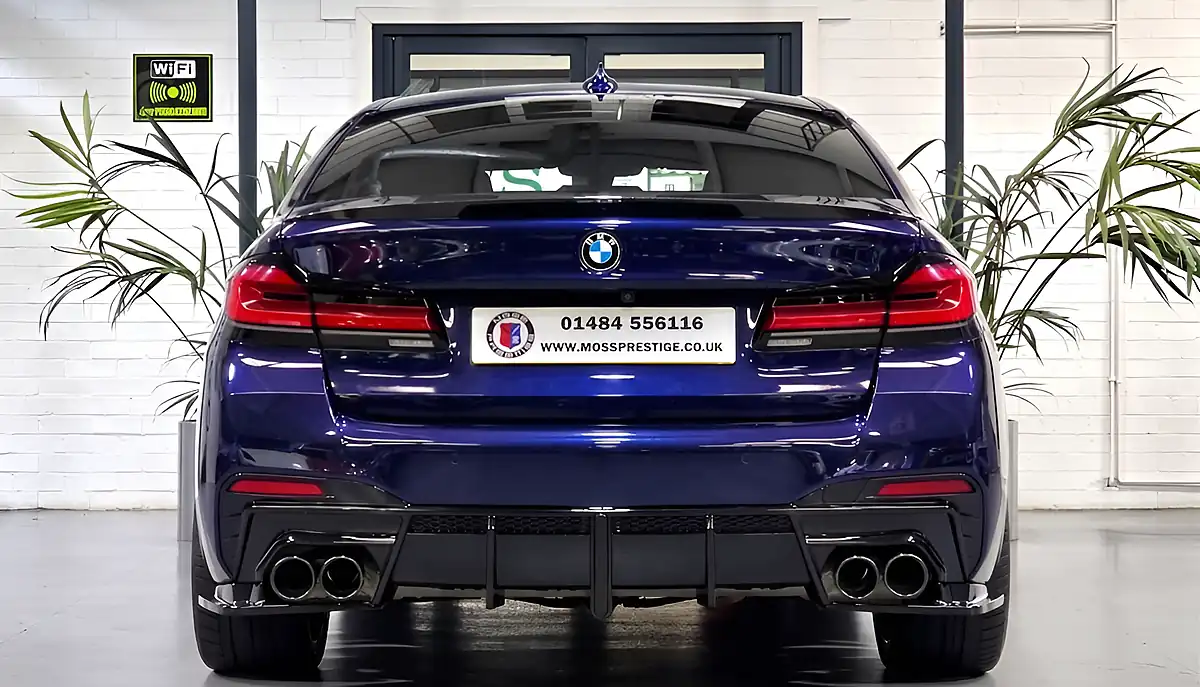 Used 2020 BMW 5 Series M Sport Edition Tanzanite Blue - Interior and Exterior details 7