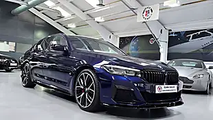 Used 2020 BMW 5 Series M Sport Edition Tanzanite Blue - Interior and Exterior details 8