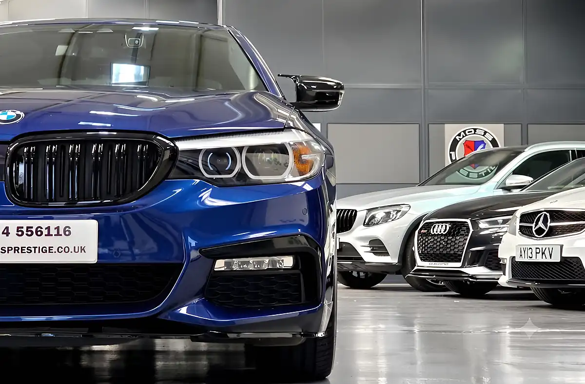 Used 2020 BMW 5 Series M Sport Mediterranean Blue - Interior and Exterior details 10
