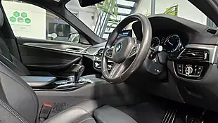 Used 2020 BMW 5 Series M Sport Mediterranean Blue - Interior and Exterior details 13