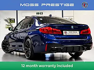 Used 2020 BMW 5 Series M Sport Mediterranean Blue - Interior and Exterior details 2