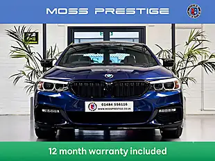Used 2020 BMW 5 Series M Sport Mediterranean Blue - Interior and Exterior details 3