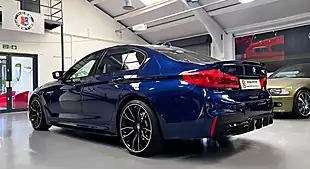 Used 2020 BMW 5 Series M Sport Mediterranean Blue - Interior and Exterior details 9