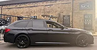 Used 2020 BMW 5 Series M Sport Touring Carbon Black - Interior and Exterior details 4