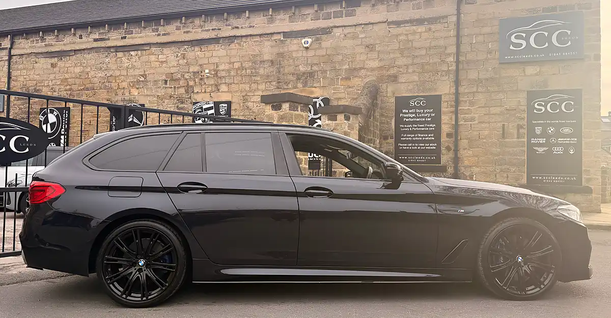 Used 2020 BMW 5 Series M Sport Touring Carbon Black - Interior and Exterior details 4