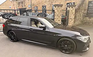 Used 2020 BMW 5 Series M Sport Touring Carbon Black - Interior and Exterior details 5