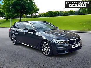 Used 2020 BMW 5 Series M Sport Touring Grey - Interior and Exterior details 5