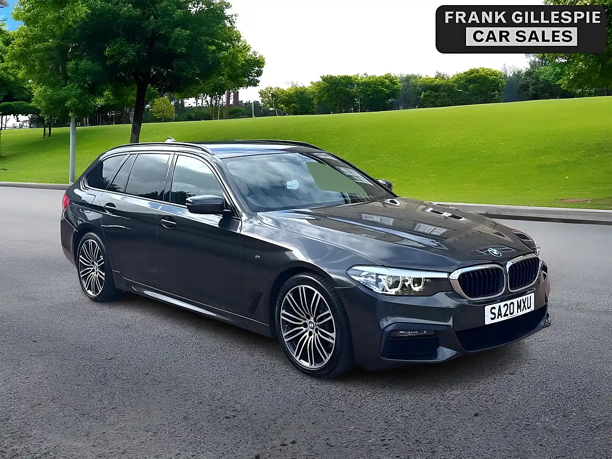 Used 2020 BMW 5 Series M Sport Touring Grey - Interior and Exterior details 5