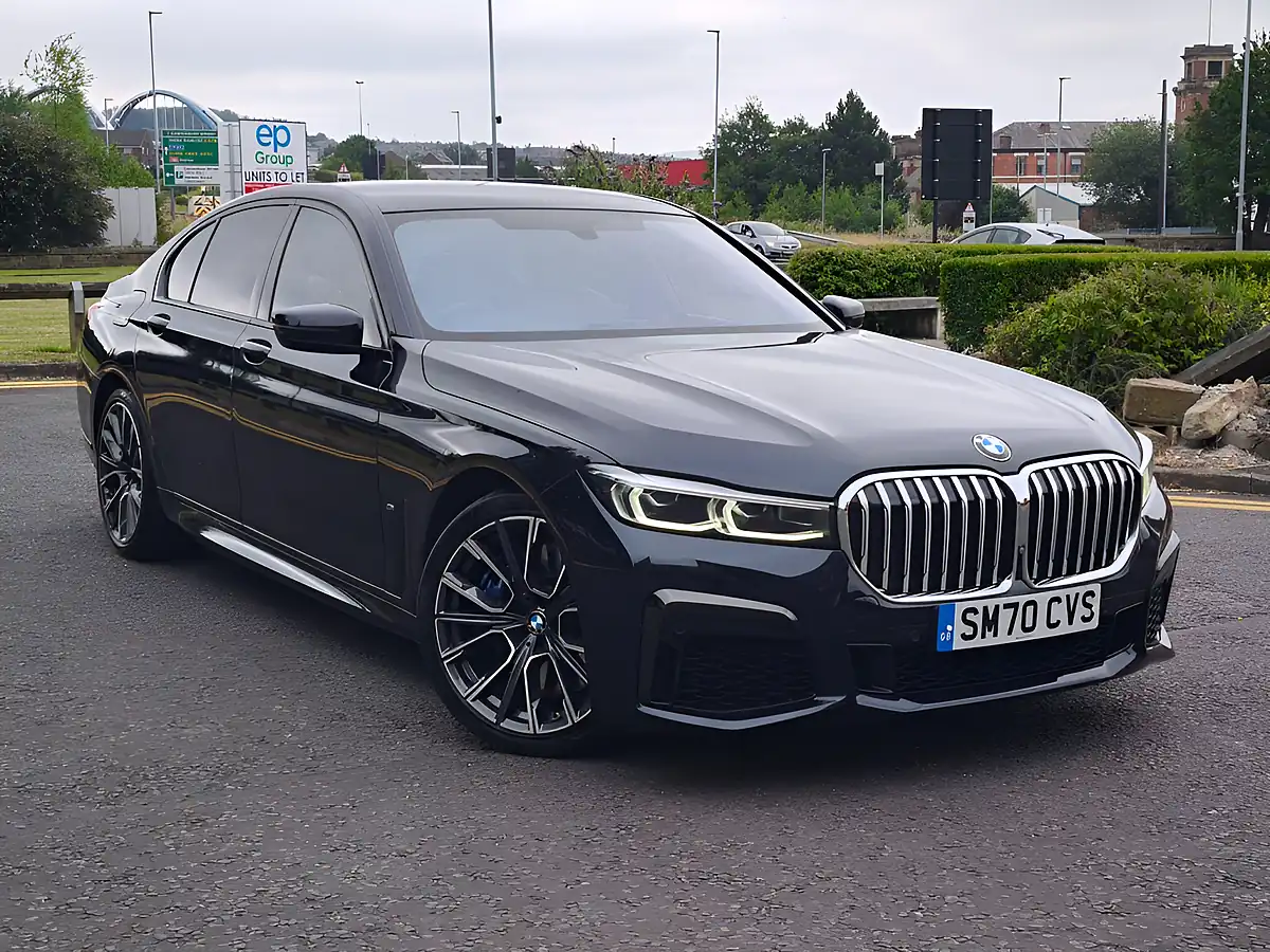 Used 2020 BMW 7 Series M Sport Black - Front View