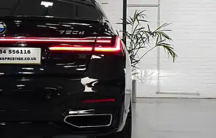 Used 2020 BMW 7 Series M Sport Plus Black - Interior and Exterior details 11
