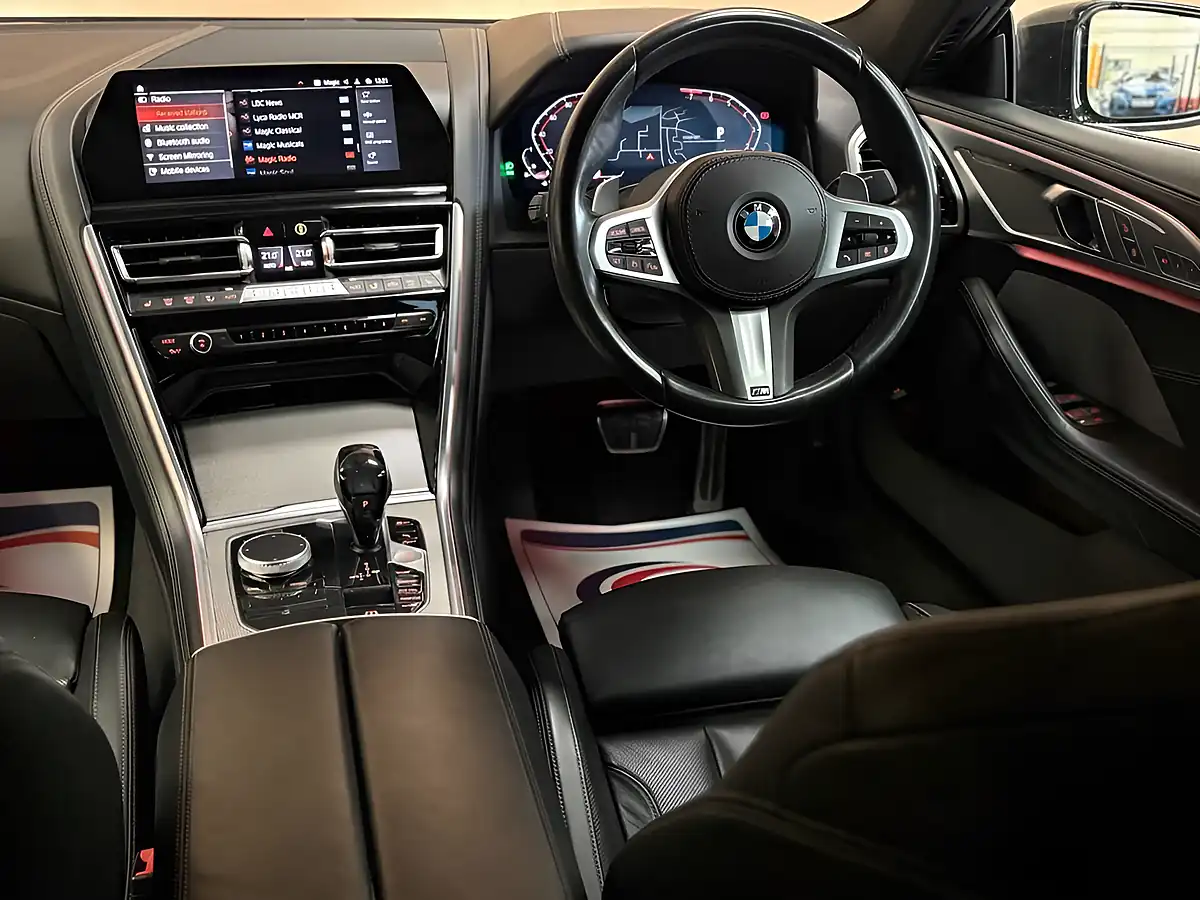 Used 2020 BMW 8 Series Gran Coupe M Sport Black - Interior and Exterior details 5